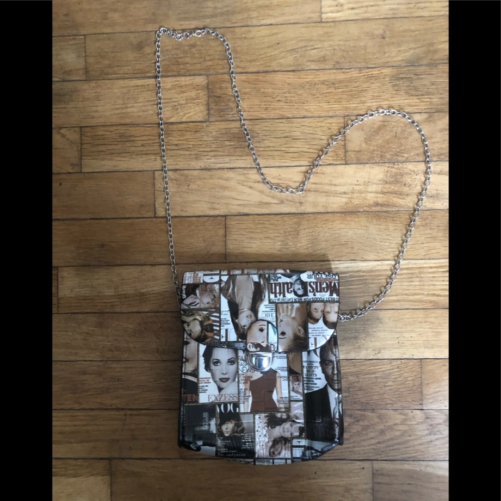 Vogue Magazine Crossbody chain bag